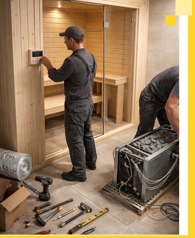 Поставка, установка и монтаж электрических саун в Щёлкове