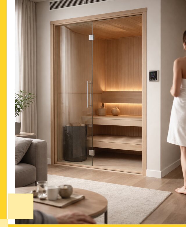 Сауна в квартире под ключ в Щёлкове от 124836 р. ЭриданЩлк