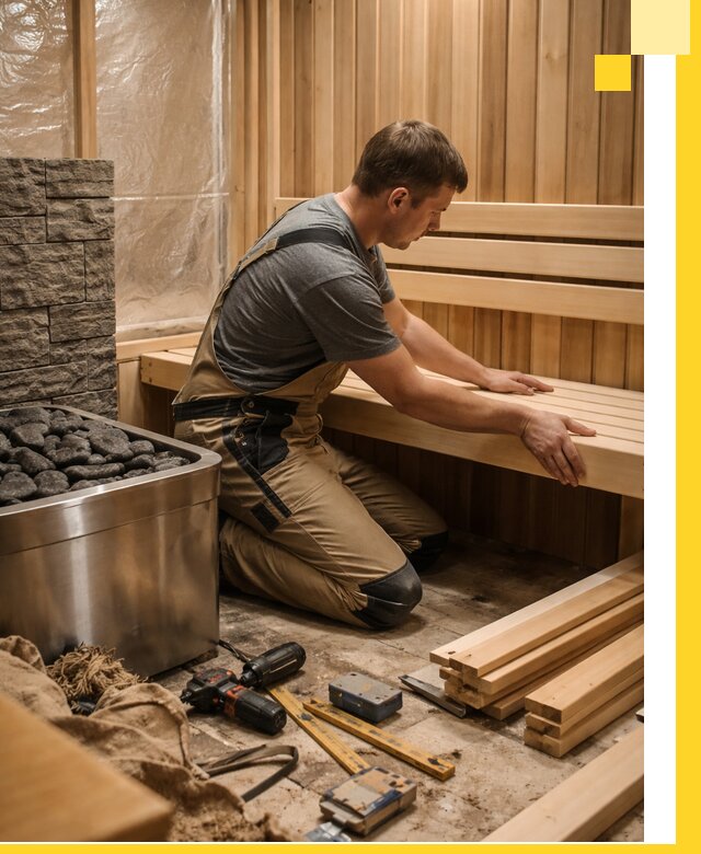 Сауны для дома под ключ с проектированием и монтажом в Щёлкове