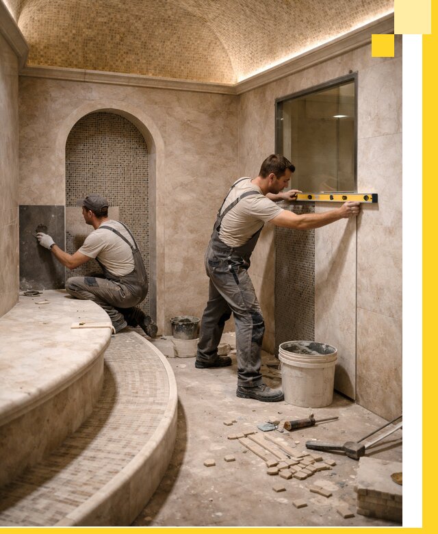 Проектирование и строительство саун с хамамом под ключ в Щёлкове