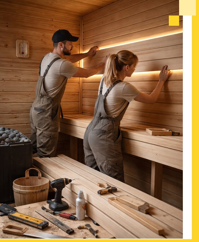 Дизайн саун и бань под ключ с индивидуальным проектом в Щёлкове