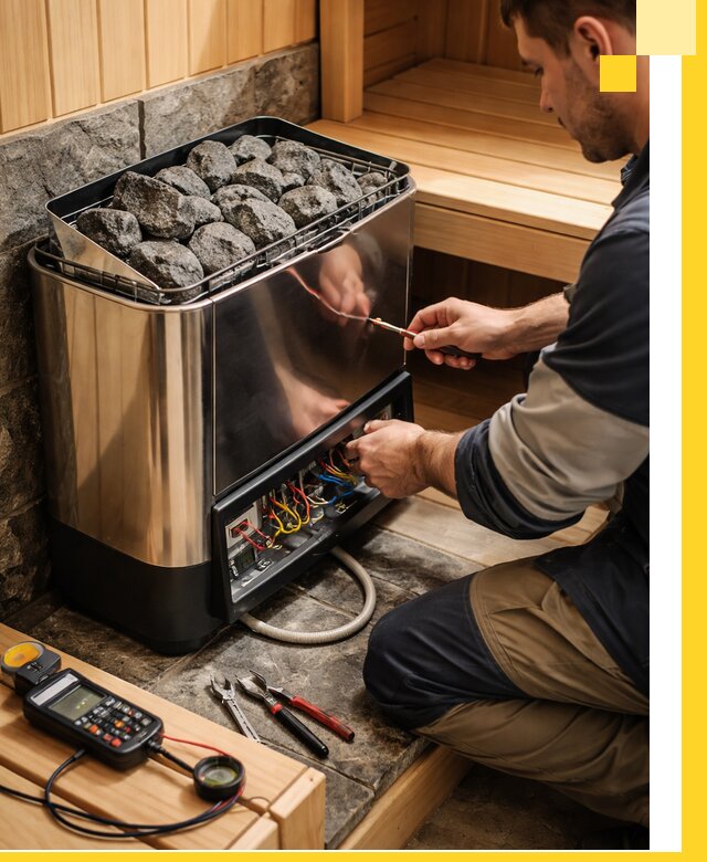 Продажа и установка электрокаменок для саун в Щёлкове