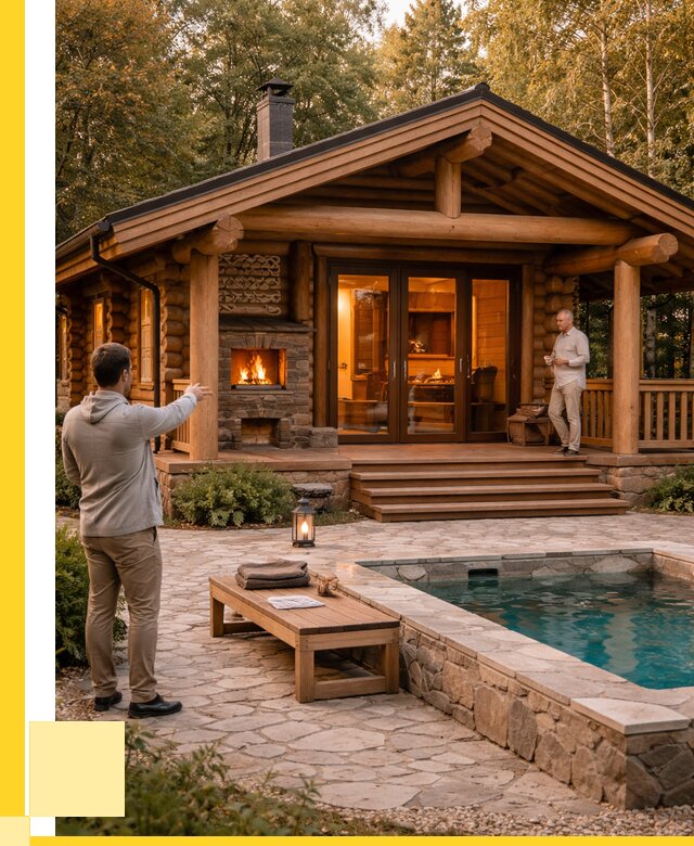 Проекты бань и хамам в Щёлкове от 26008 р. | ЭриданЩлк