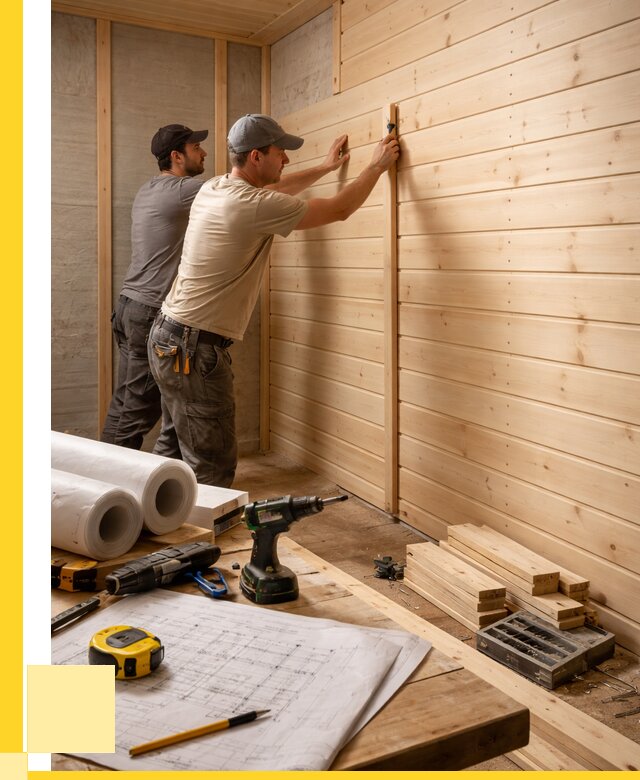 Обшивка бани вагонкой в Щёлкове от 1248 р., ЭриданЩлк