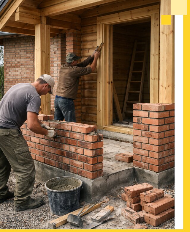 Строительство кирпичных бань под ключ в Щёлкове с гарантией качества