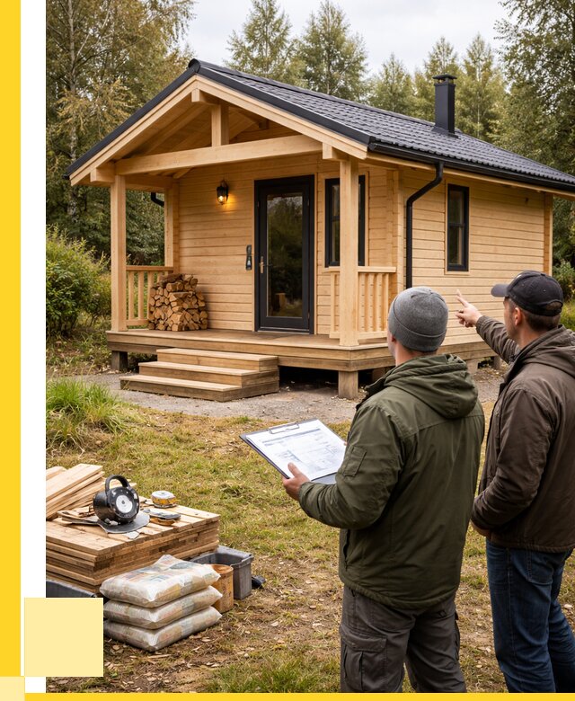 Каркасные бани под ключ в Щёлкове от 312090 р. | ЭриданЩлк