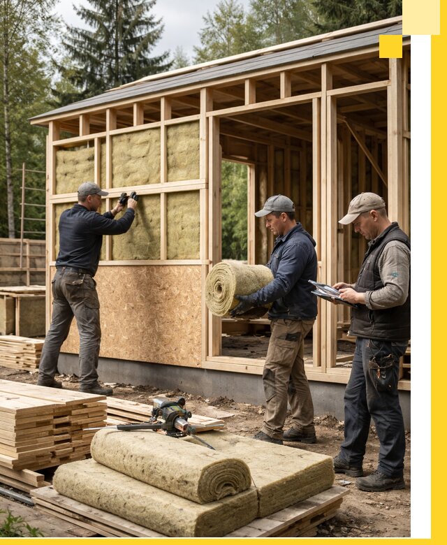 Проектирование и строительство каркасных бань в Щёлкове под ключ