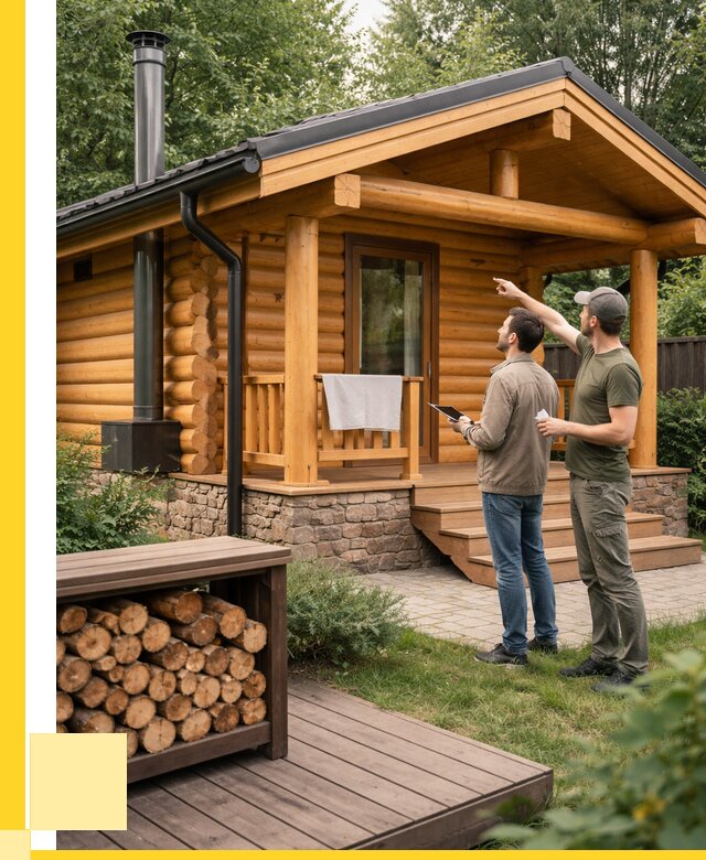 Бани для дачи под ключ в Щёлкове от 260075 р. | ЭриданЩлк