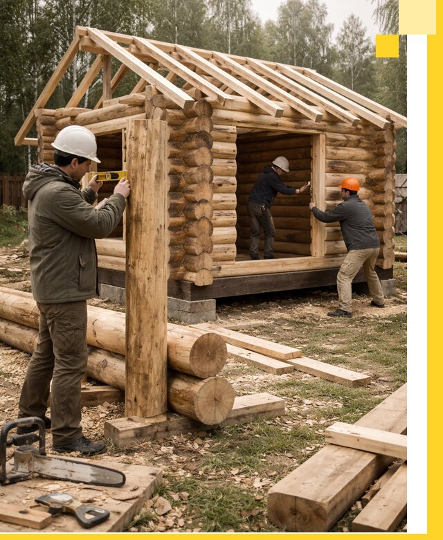 Строительство бань для дачи под ключ в Щёлкове с доставкой и монтажом