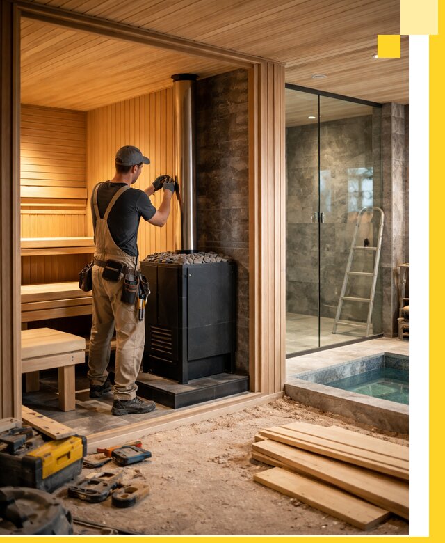 Полное строительство банных комплексов под ключ в Щёлкове