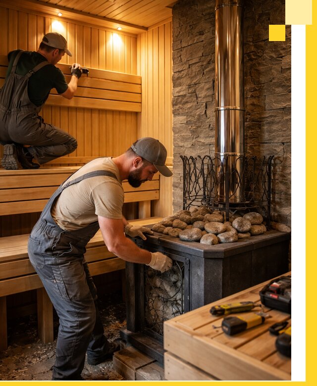 Комплексный дизайн бань, саун и зон отдыха в Щёлкове