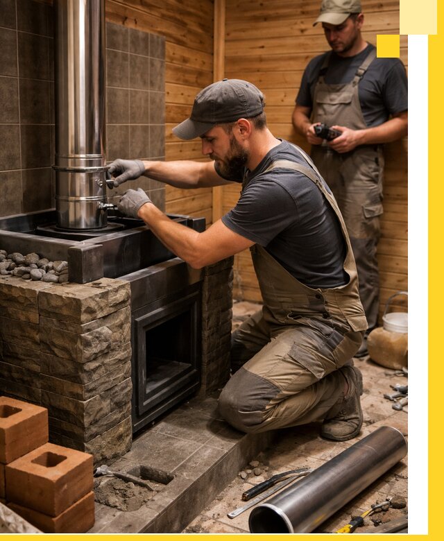 Изготовление и установка банных печей под ключ в Щёлкове