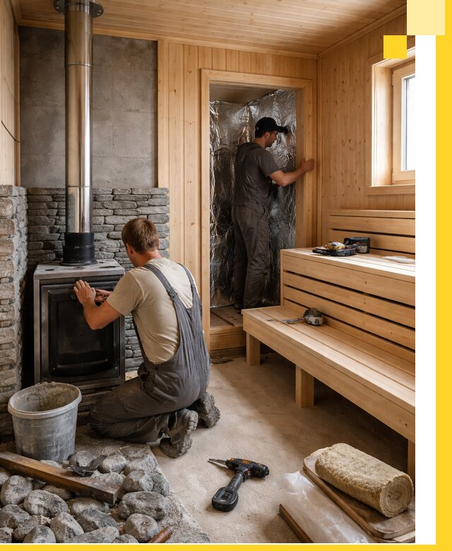 Строительство и изготовление бань под ключ в Щёлкове