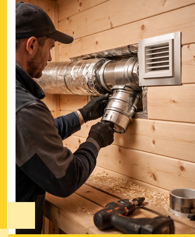 Монтаж вентиляции бани в Щёлкове от 12484 р. | ЭриданЩлк