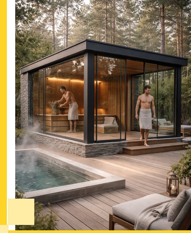 Стеклянные бани и двери в Щёлкове от 468135 р. | ЭриданЩлк