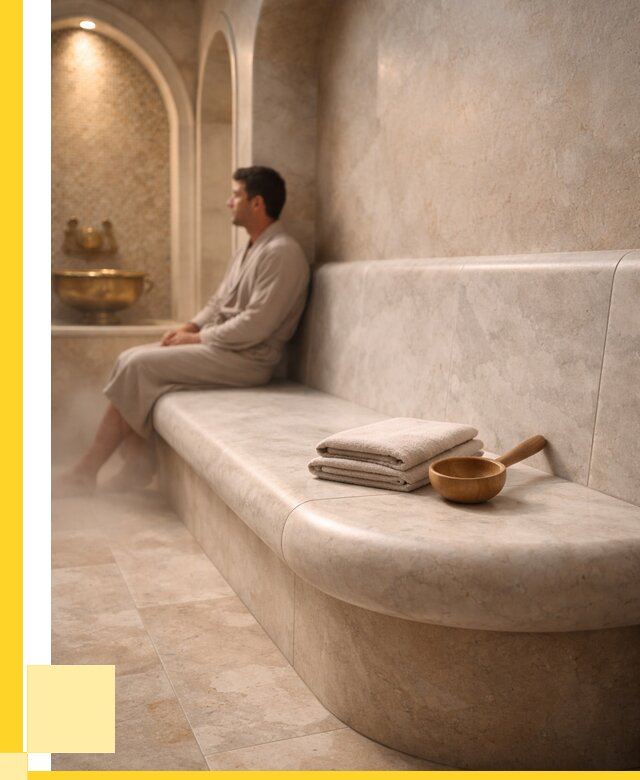 Сиденья для хамама в Щёлкове под ключ от 12484 р. | ЭриданЩлк